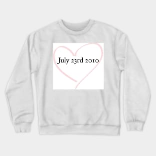 July 23rd 2010 Artwork Crewneck Sweatshirt